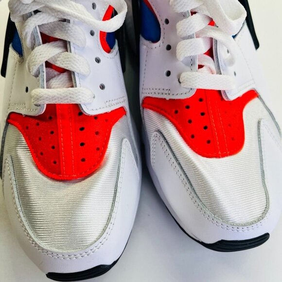 Nike Air Huarache Women's Running Shoes SIze 7 Red, Blue, White DV2220-100 - Picture 13 of 13
